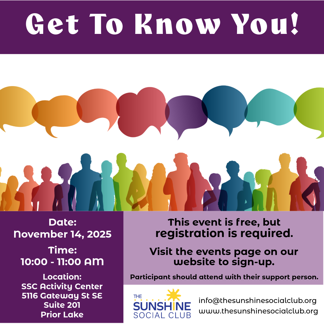 Events Get to know you